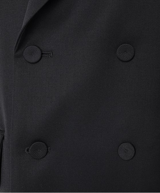 EAUVIRE ダブルブレストジャケット ブラウン