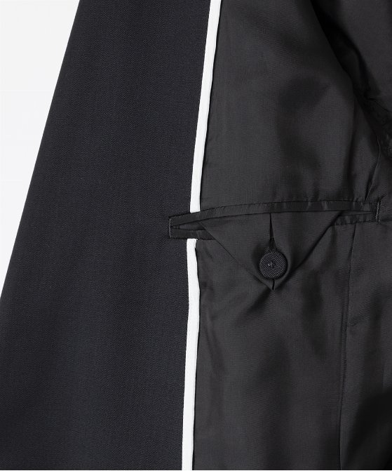 EAUVIRE ダブルブレストジャケット ブラウン