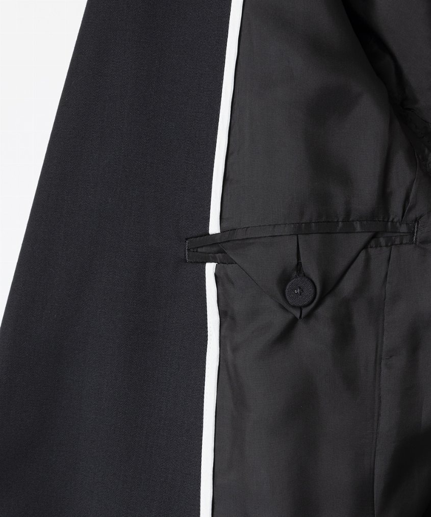 EAUVIRE ダブルブレストジャケット ブラウン