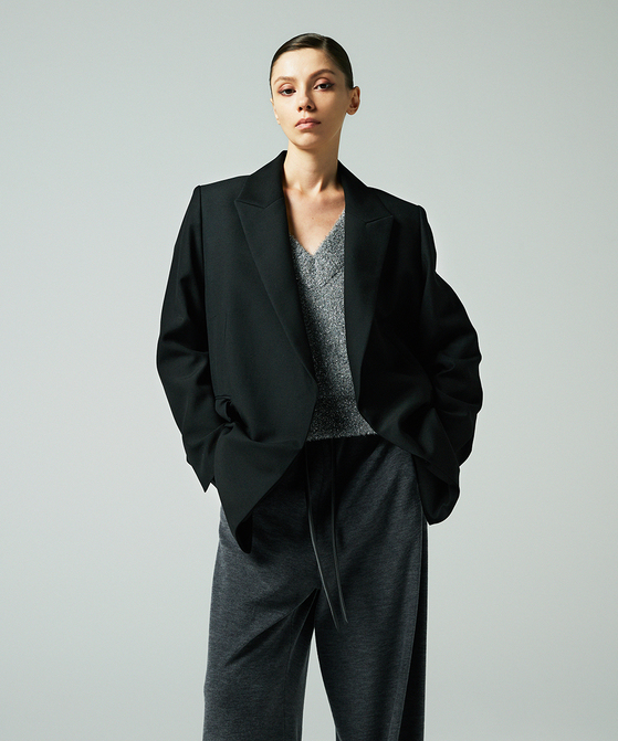 EAUVIRE ワイドジャケット ブラック