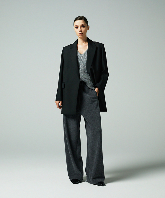 EAUVIRE ワイドジャケット ブラック