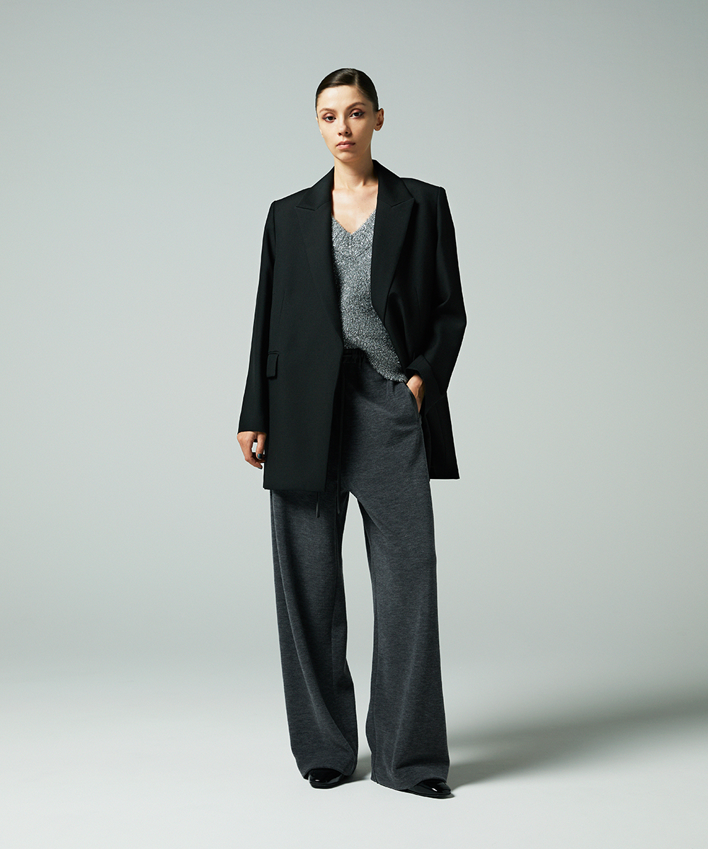 EAUVIRE ワイドジャケット ブラック