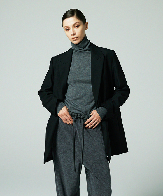 EAUVIRE ワイドジャケット ブラック