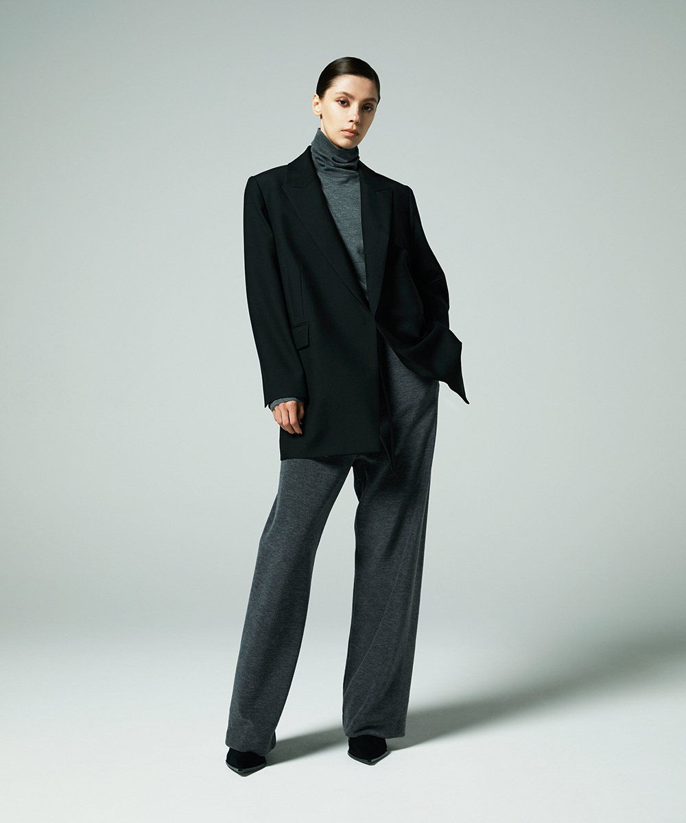 EAUVIRE ワイドジャケット ブラック