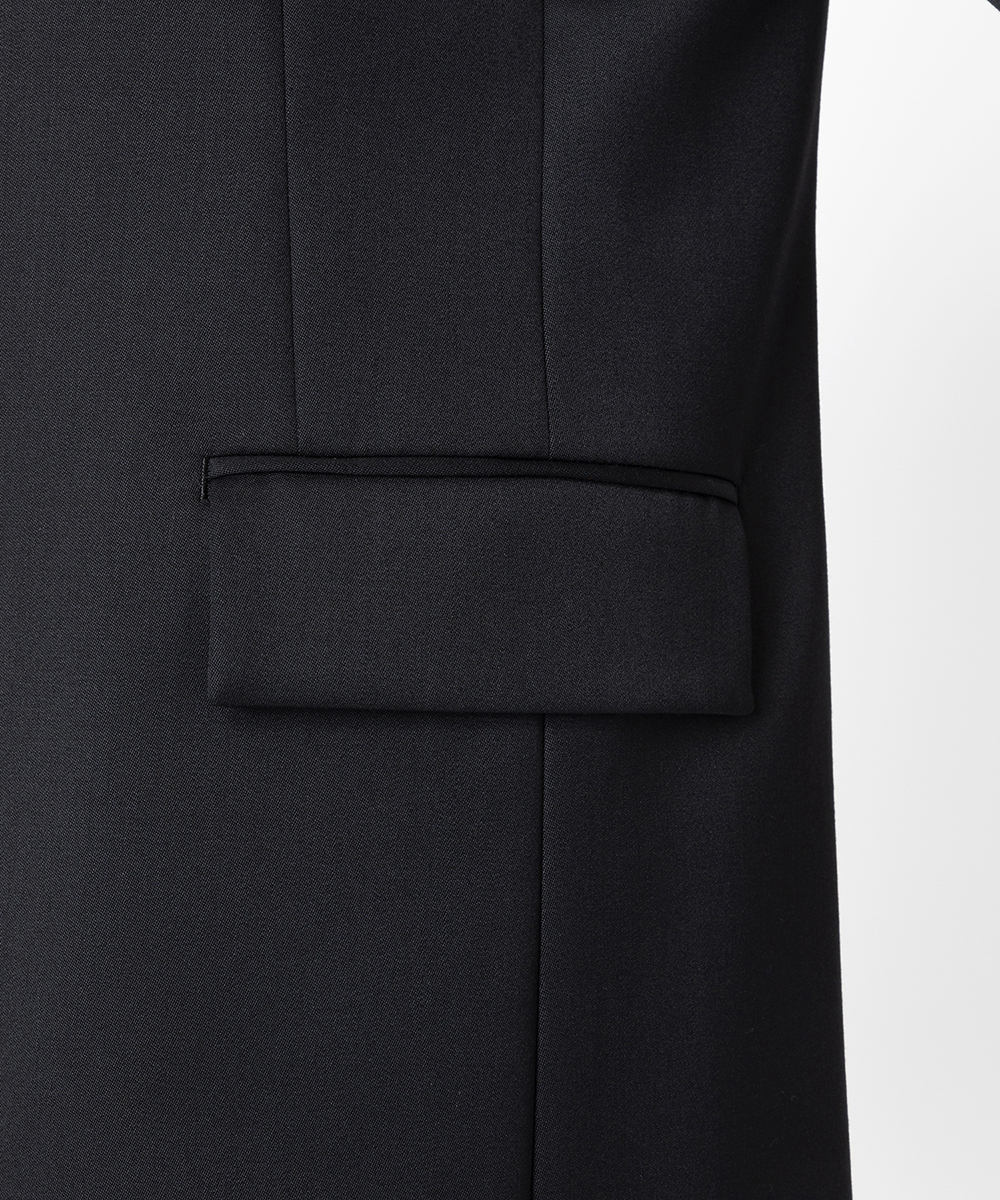 EAUVIRE  2WAYボタンジャケット ブラック