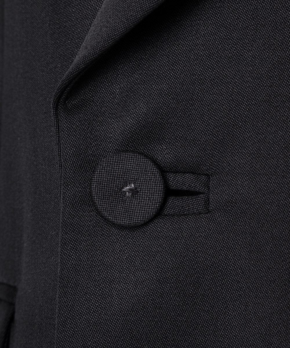 EAUVIRE  2WAYボタンジャケット ブラック