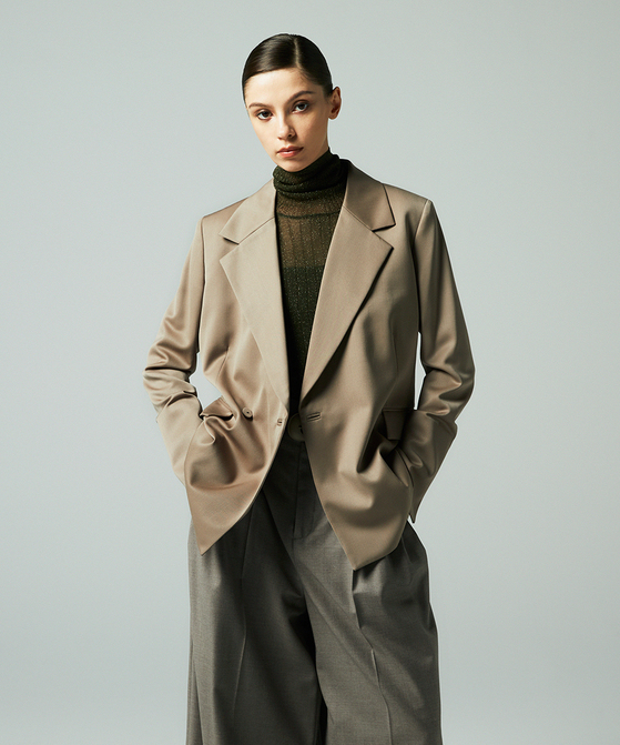 EAUVIRE  2WAYボタンジャケット ブラック