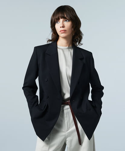 EAUVIRE ダブルブレストジャケット ブラック