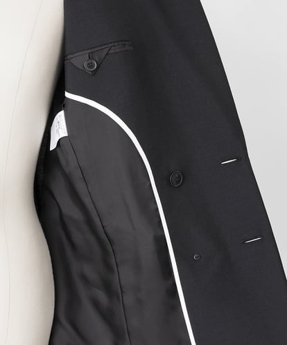 EAUVIRE ダブルブレストジャケット ブラック