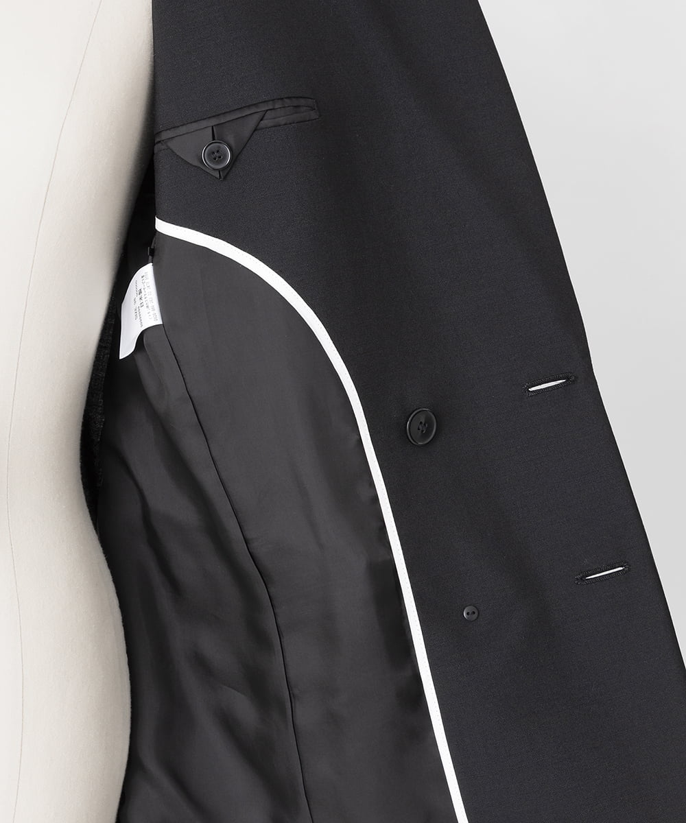 EAUVIRE ダブルブレストジャケット ブラック