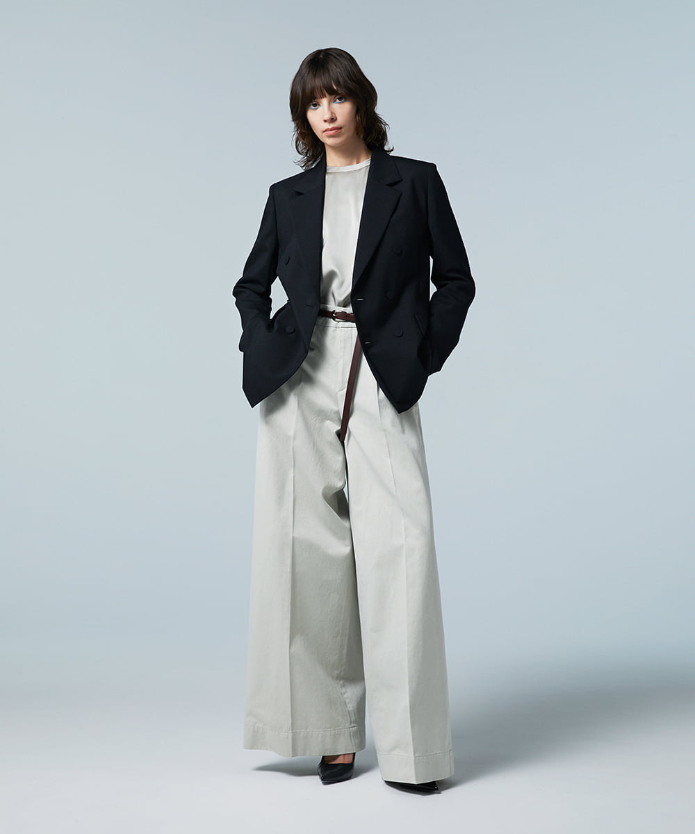 EAUVIRE ダブルブレストジャケット ブラック