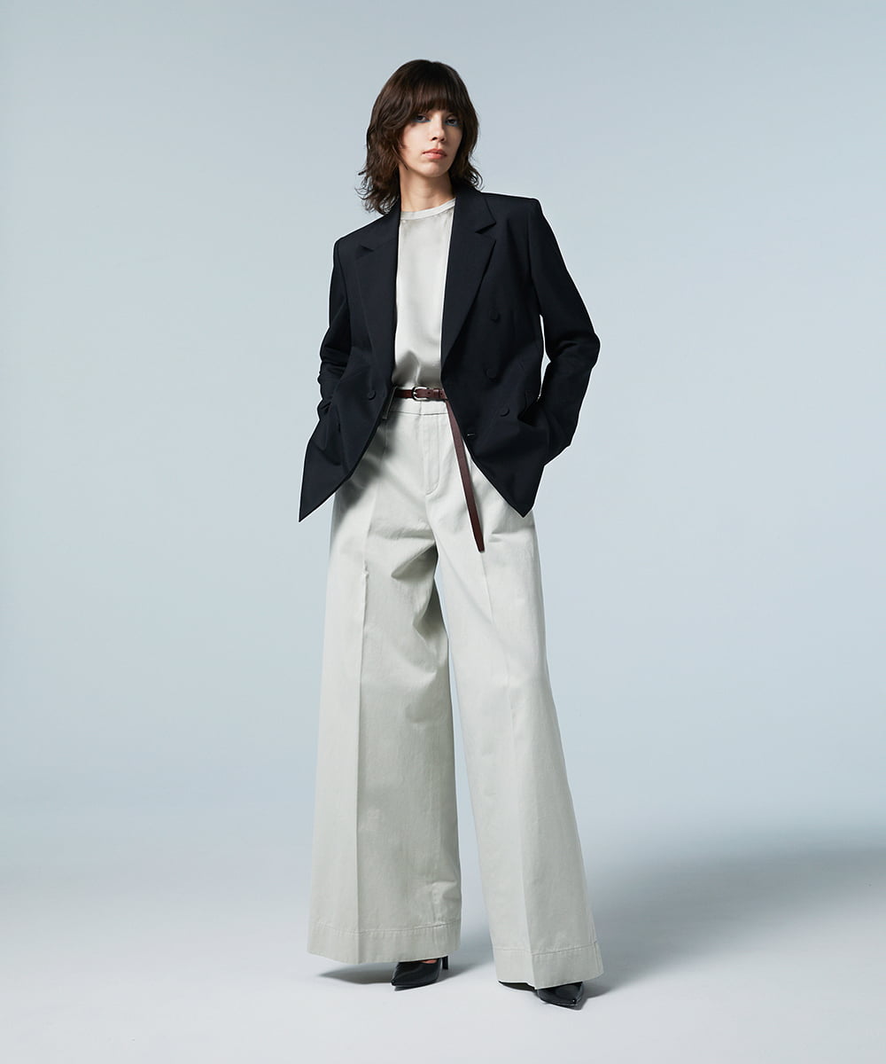 EAUVIRE ダブルブレストジャケット ブラック