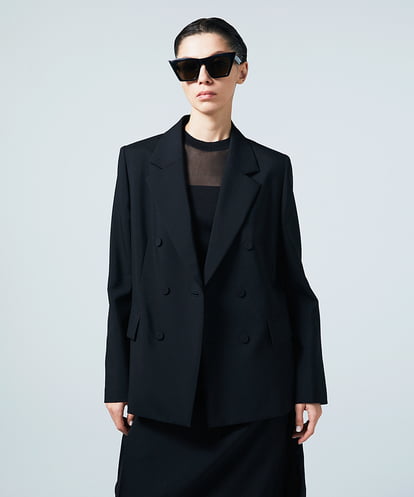 EAUVIRE ダブルブレストジャケット ブラック