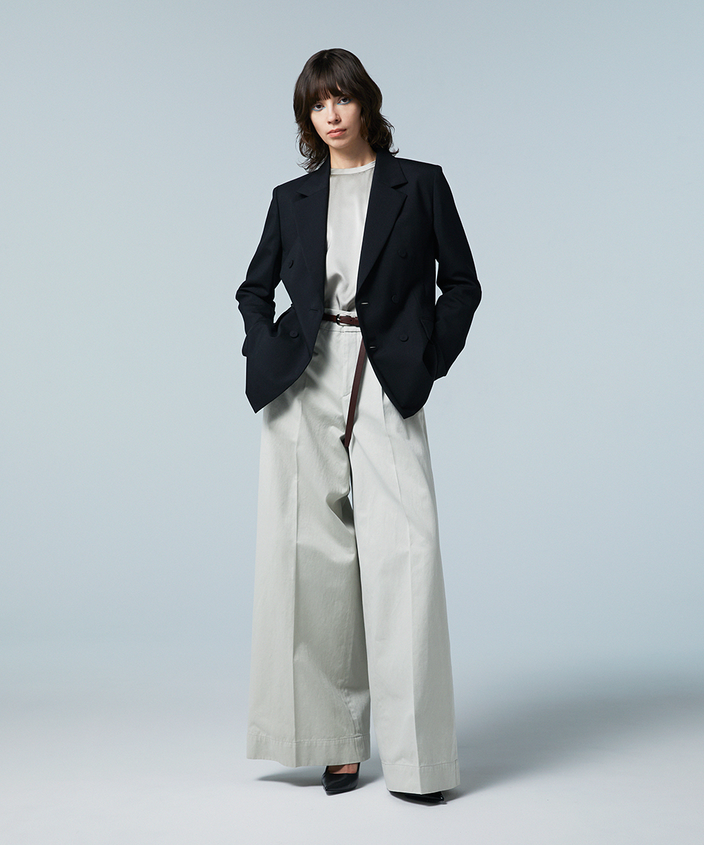 EAUVIRE ダブルブレストジャケット ブラック