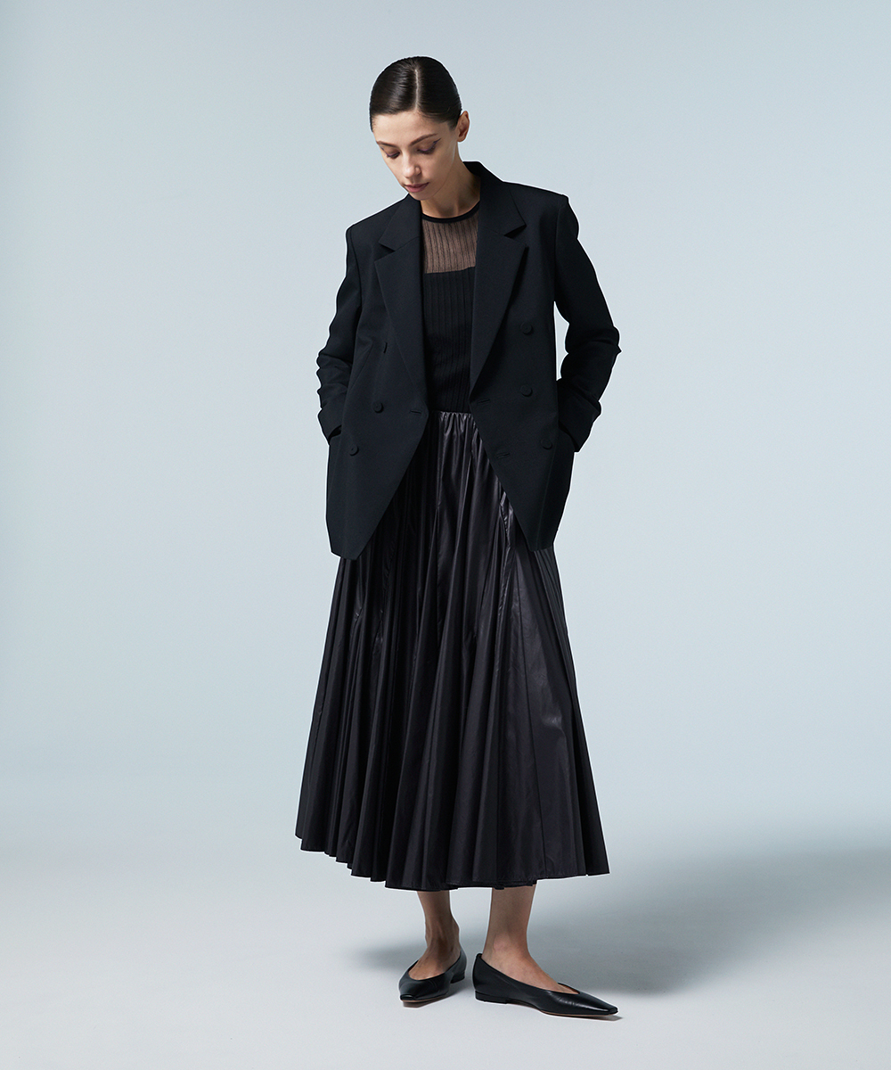 EAUVIRE ダブルブレストジャケット ブラック