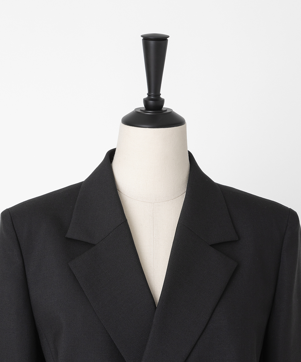 EAUVIRE ダブルブレストジャケット ブラック