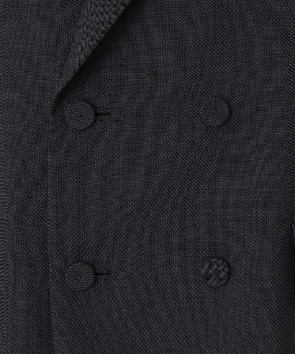 EAUVIRE ダブルブレストジャケット ブラック