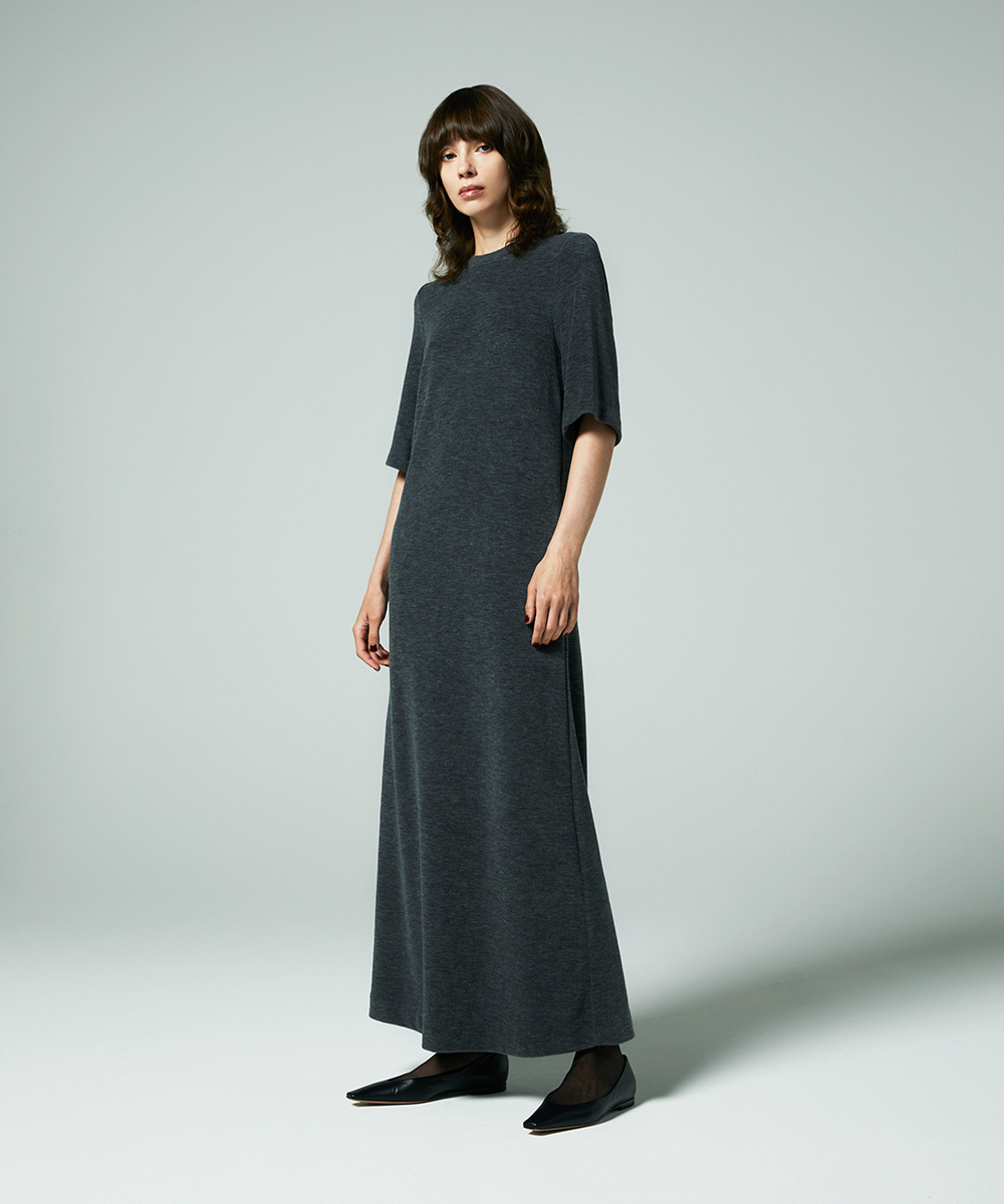 ウールフリースワンピース