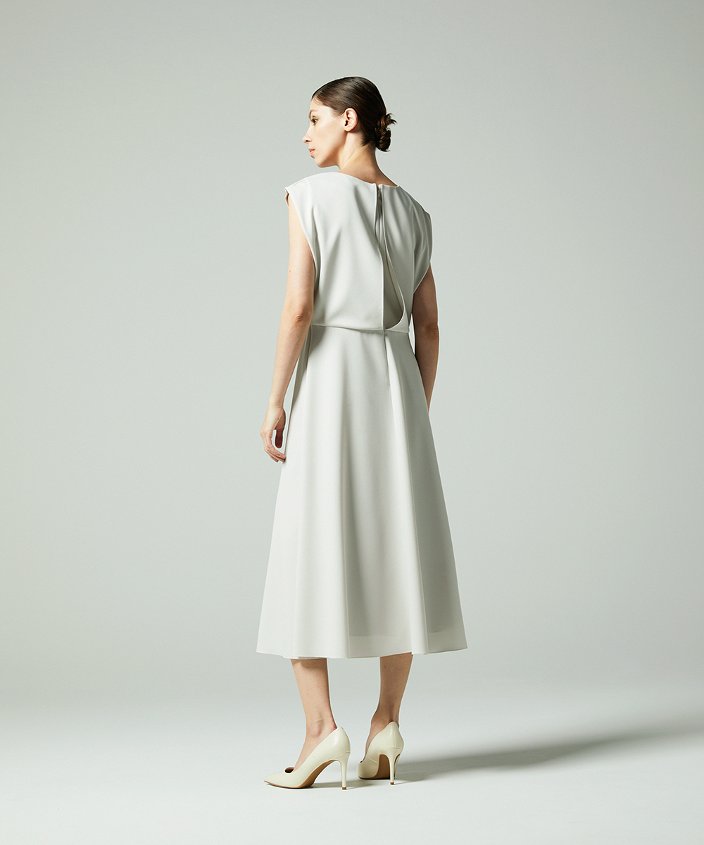 EAUVIRE ドレープドレス ブラック