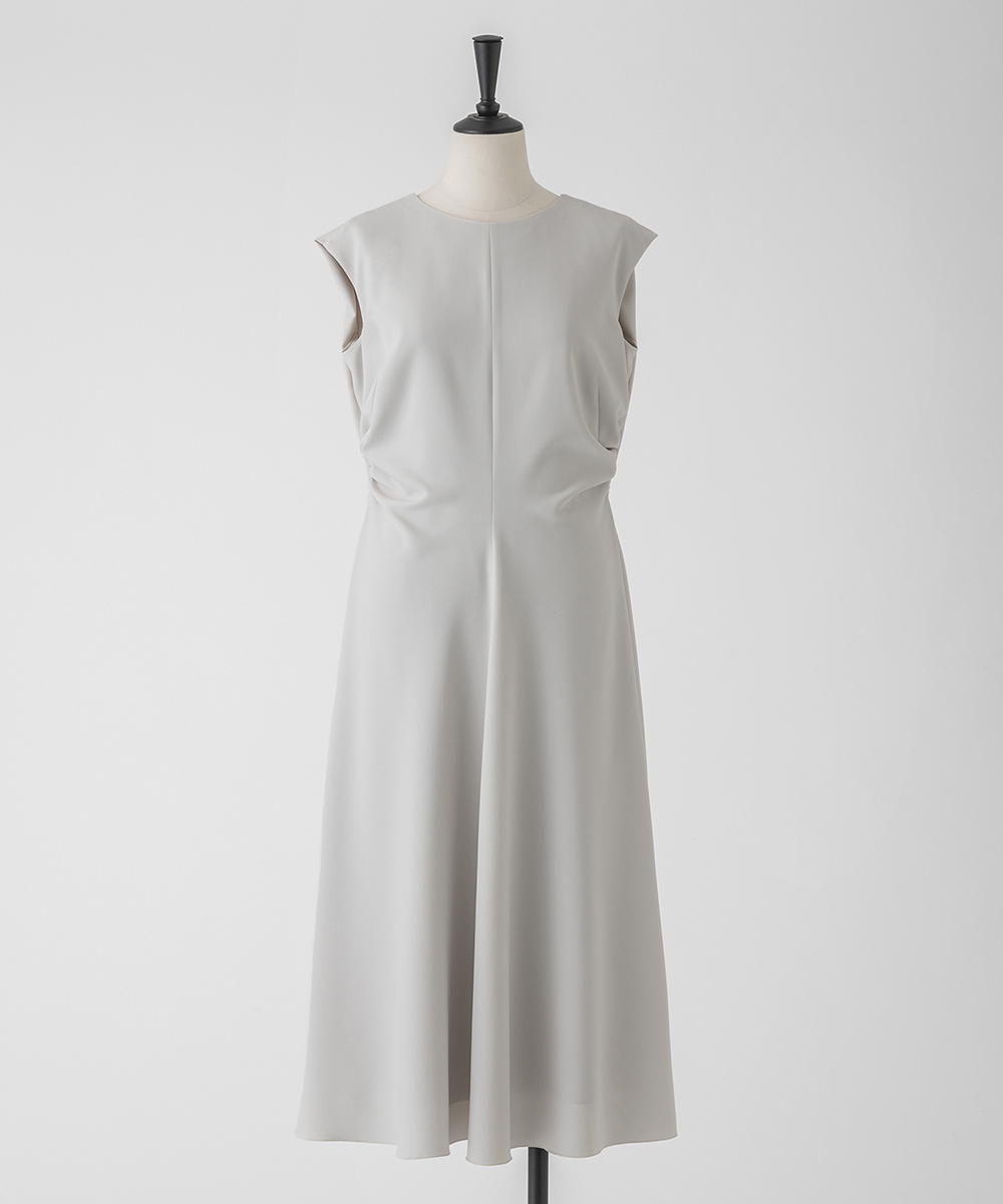 EAUVIRE ドレープドレス ブラック