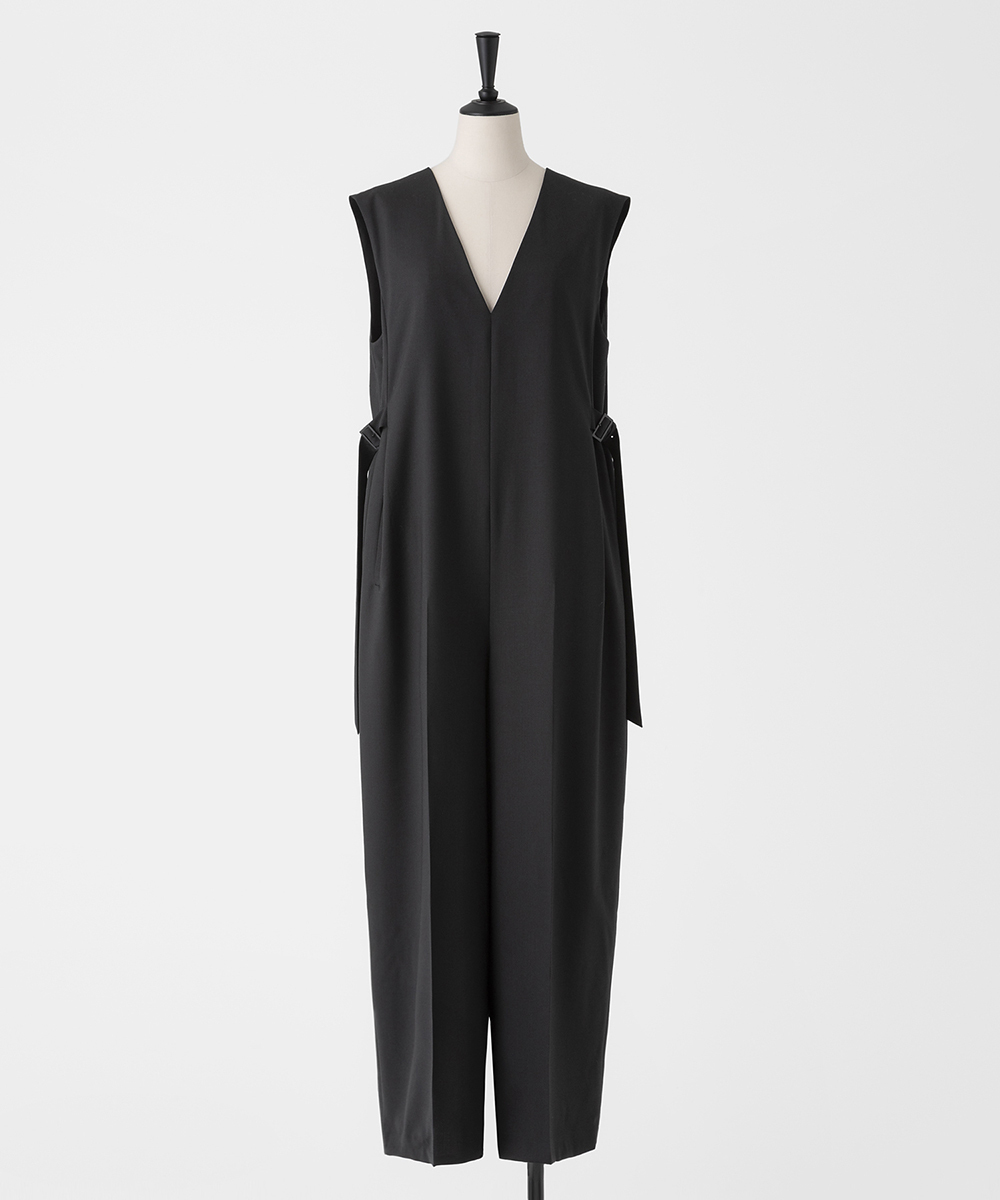 EAUVIRE サマーウールオールインワン ブラック