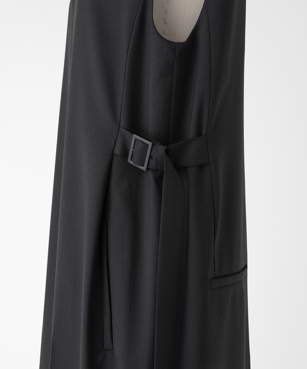 EAUVIRE サマーウールオールインワン ブラック