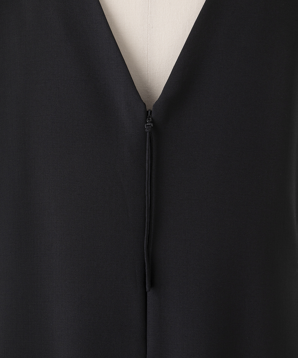 EAUVIRE サマーウールオールインワン ブラック