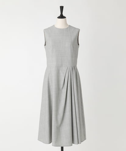EAUVIRE ミッドセンチュリードレス ライトグレー