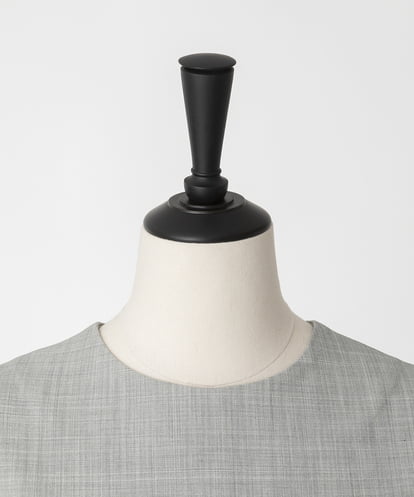 EAUVIRE ミッドセンチュリードレス ライトグレー