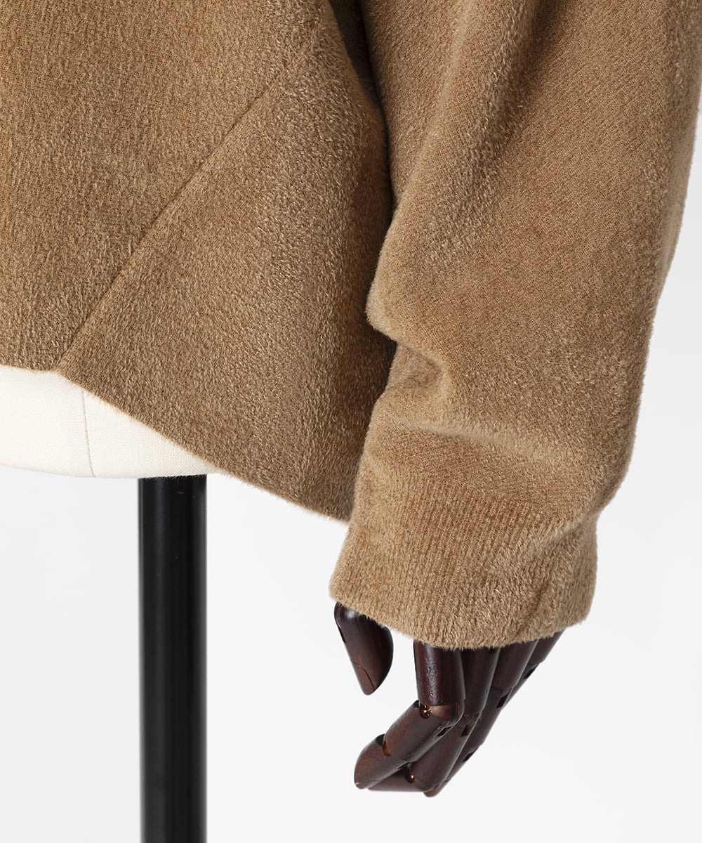 EAUVIRE クルーネックプルオーバー ベージュ