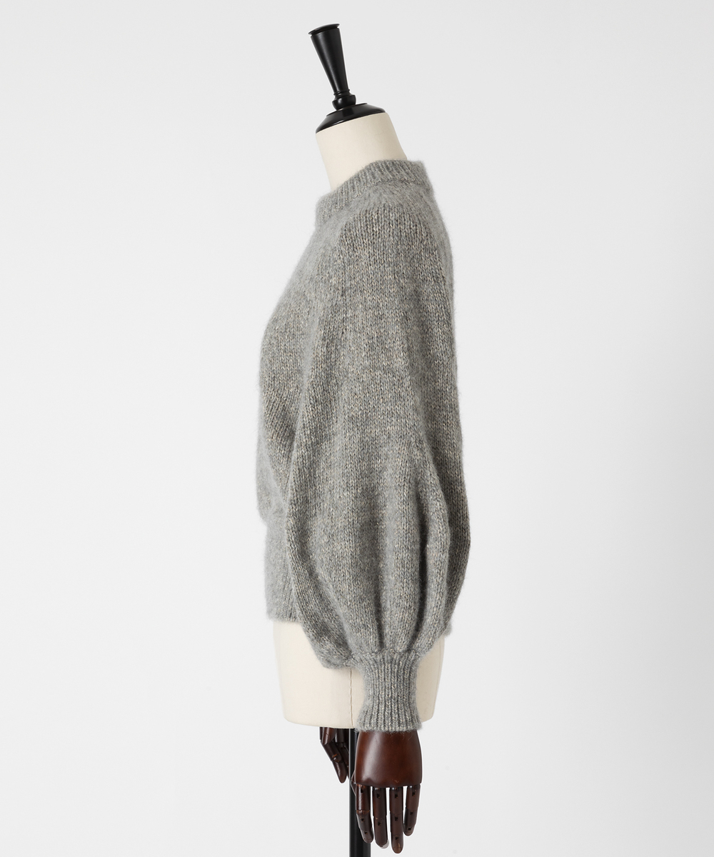 EAUVIRE パフスリーブプルオーバー グレー