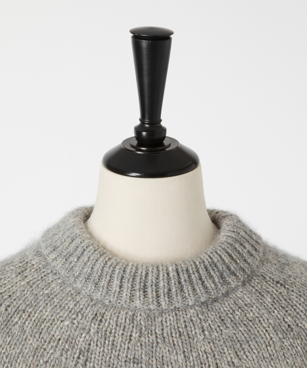 EAUVIRE パフスリーブプルオーバー グレー