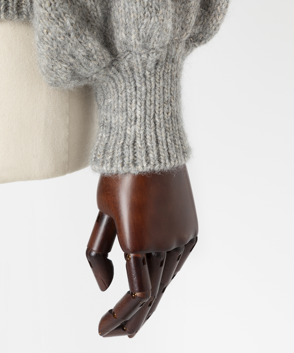 EAUVIRE パフスリーブプルオーバー グレー