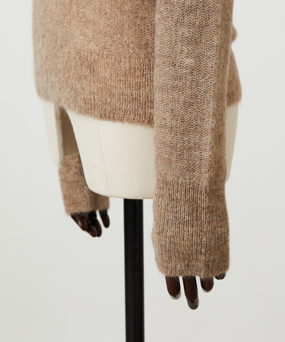 EAUVIRE ポロヘンリープルオーバー ライトグレー