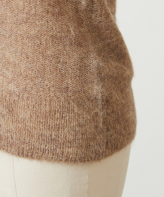 EAUVIRE ポロヘンリープルオーバー ライトグレー