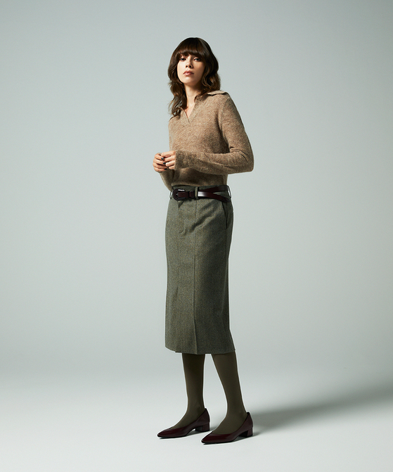 EAUVIRE ポロヘンリープルオーバー ライトグレー