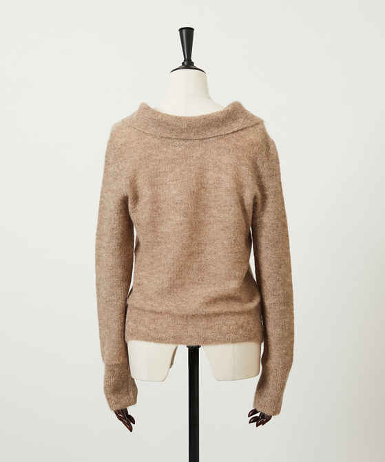 EAUVIRE ポロヘンリープルオーバー ライトグレー