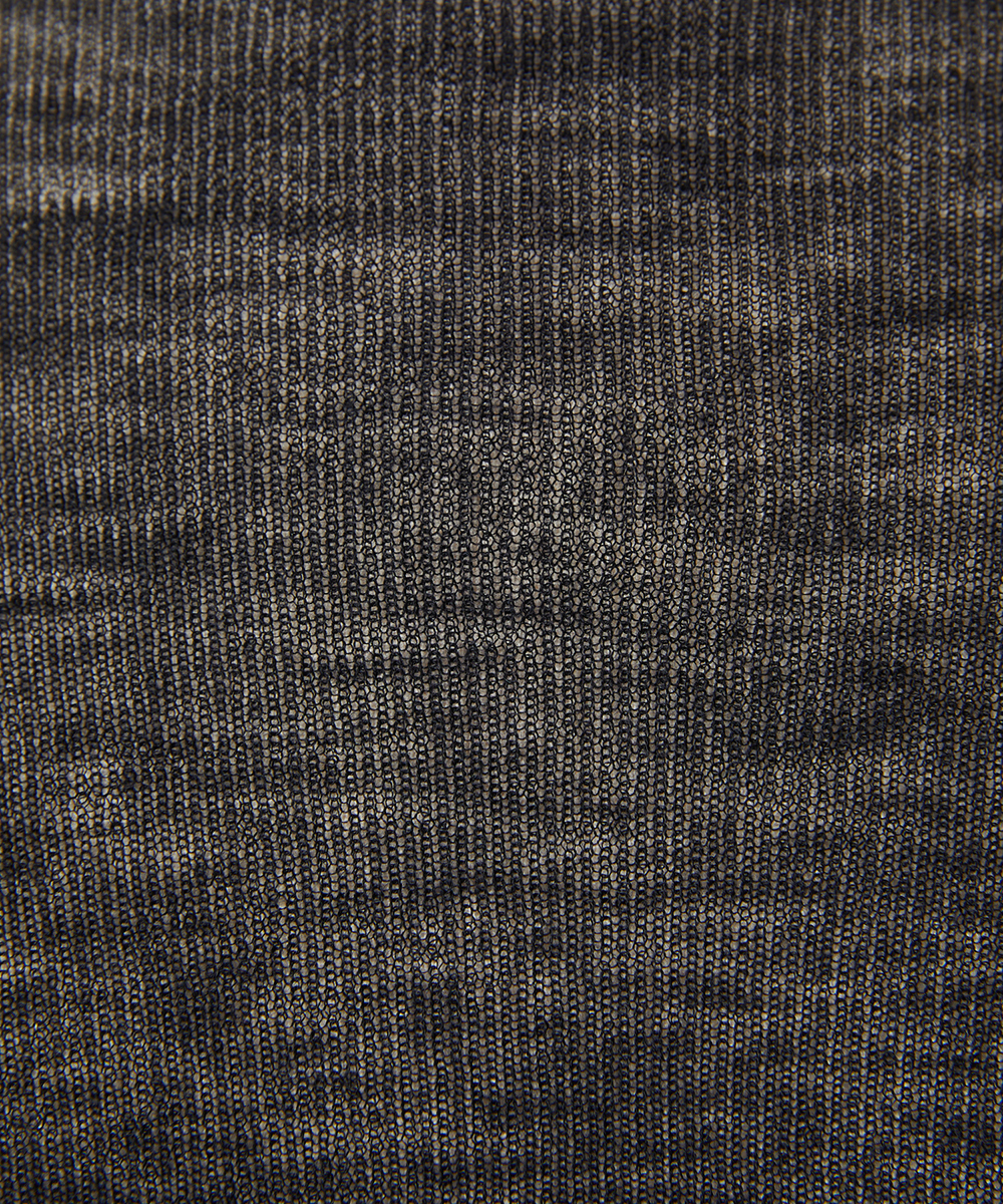 EAUVIRE シアーカシミヤタートルネック ブラック