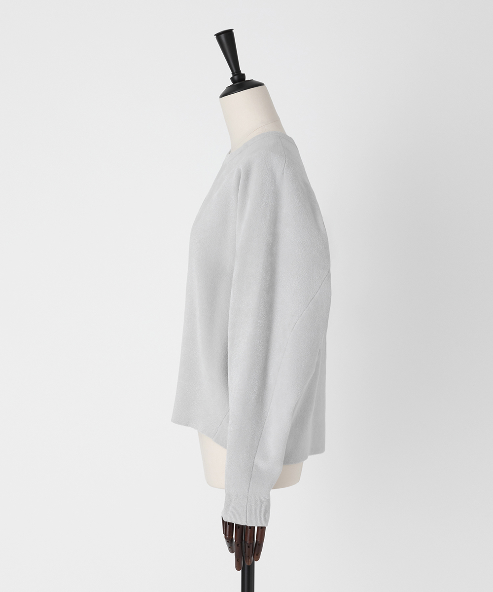 EAUVIRE クルーネックプルオーバー ネイビー