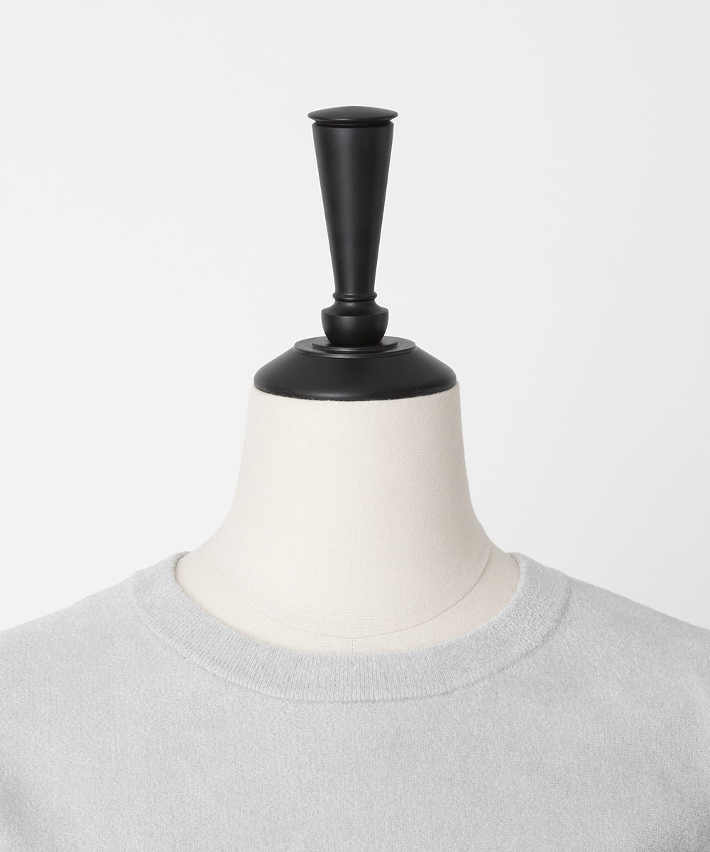 EAUVIRE クルーネックプルオーバー ネイビー