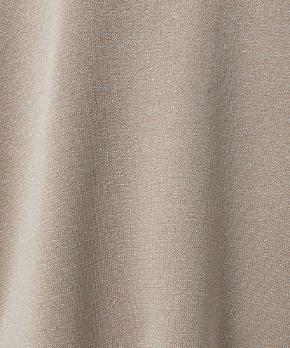 EAUVIRE ラメニットフーディー オフホワイト