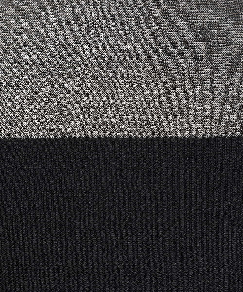 EAUVIRE シアーシルクプルオーバー ブラック