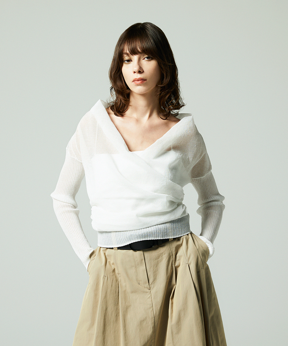 カシュクールプルオーバー