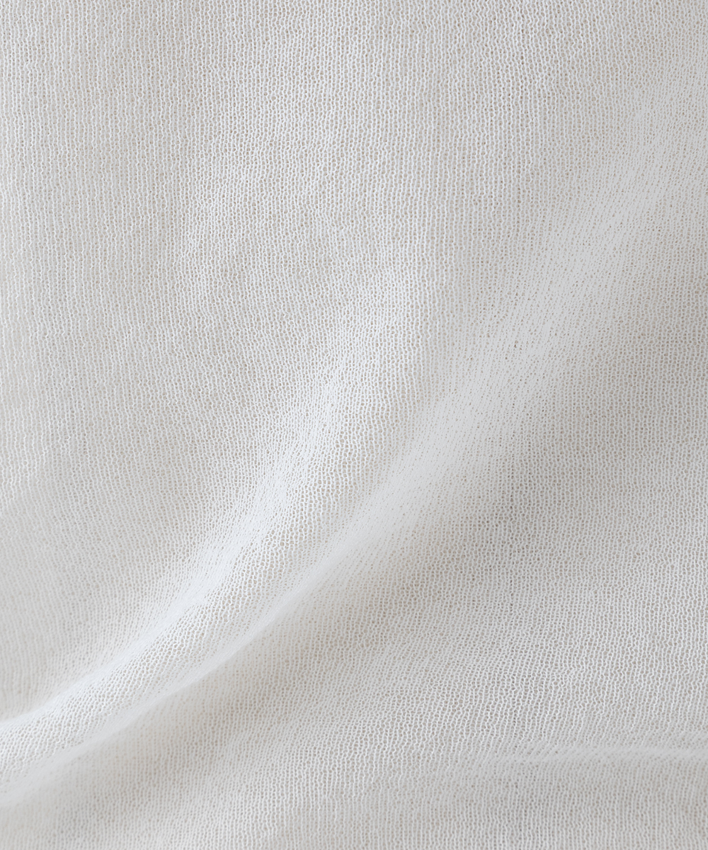 EAUVIRE カシュクールプルオーバー ホワイト