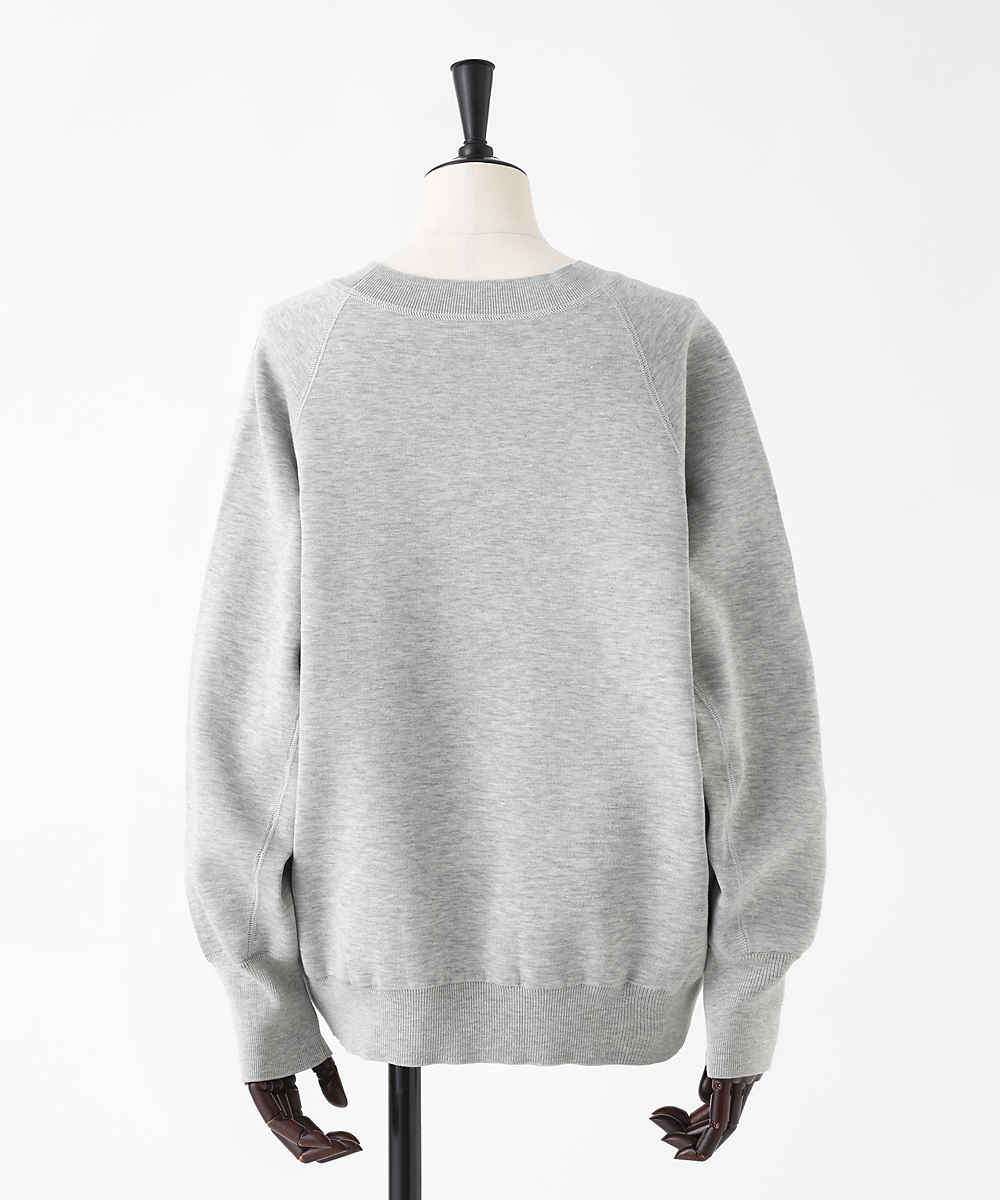 EAUVIRE ニットスウェット グレー