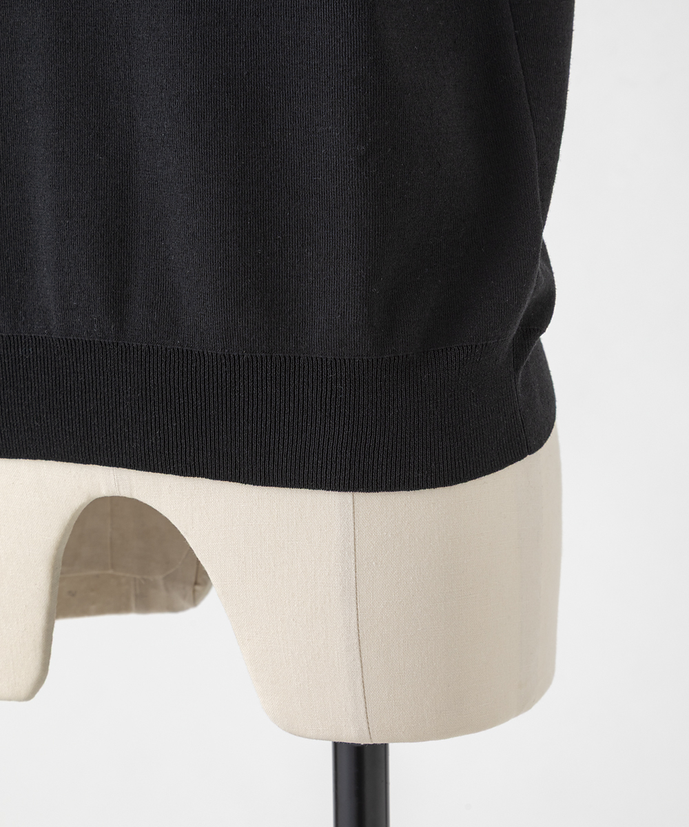 EAUVIRE コットンリネンニットタンク ホワイト