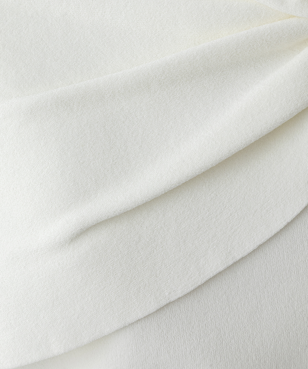 EAUVIRE ツイストケーププルオーバー ブラック