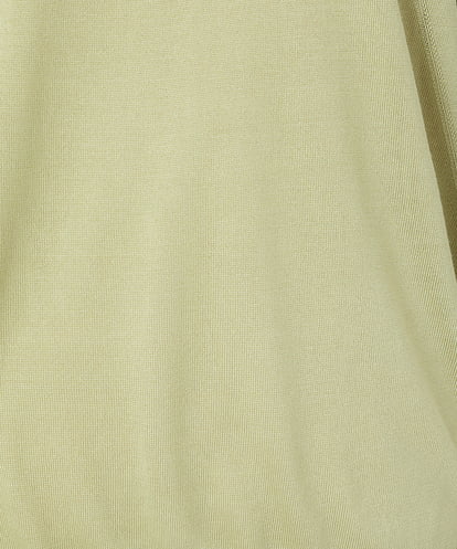 EAUVIRE フィラメントシルクVネックプルオーバー イエロー