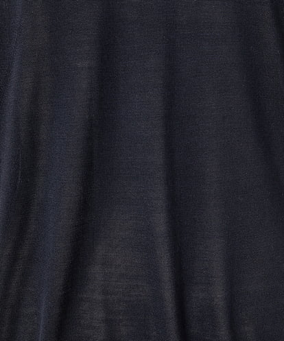 EAUVIRE フィラメントシルクVネックプルオーバー イエロー