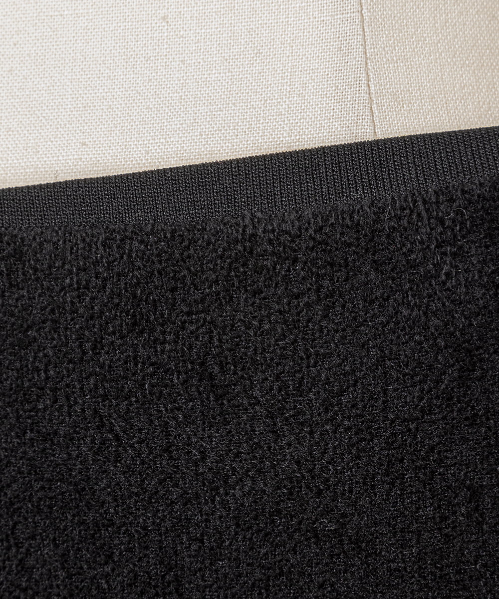 EAUVIRE フレアスカート ブラック